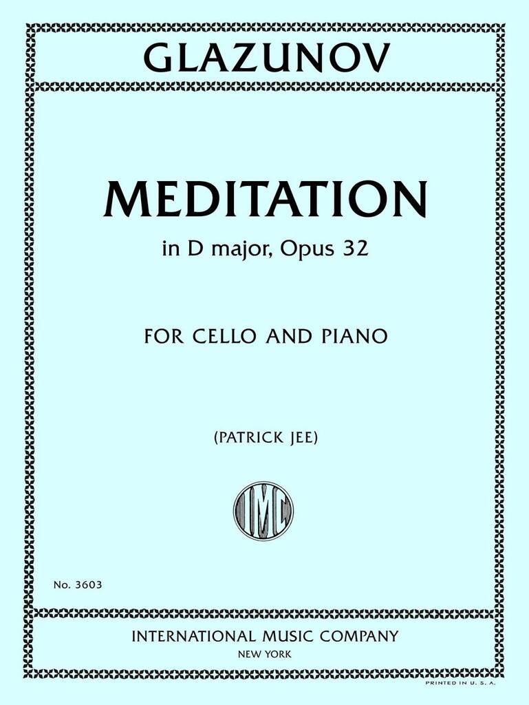 Meditation in D Major Op.32